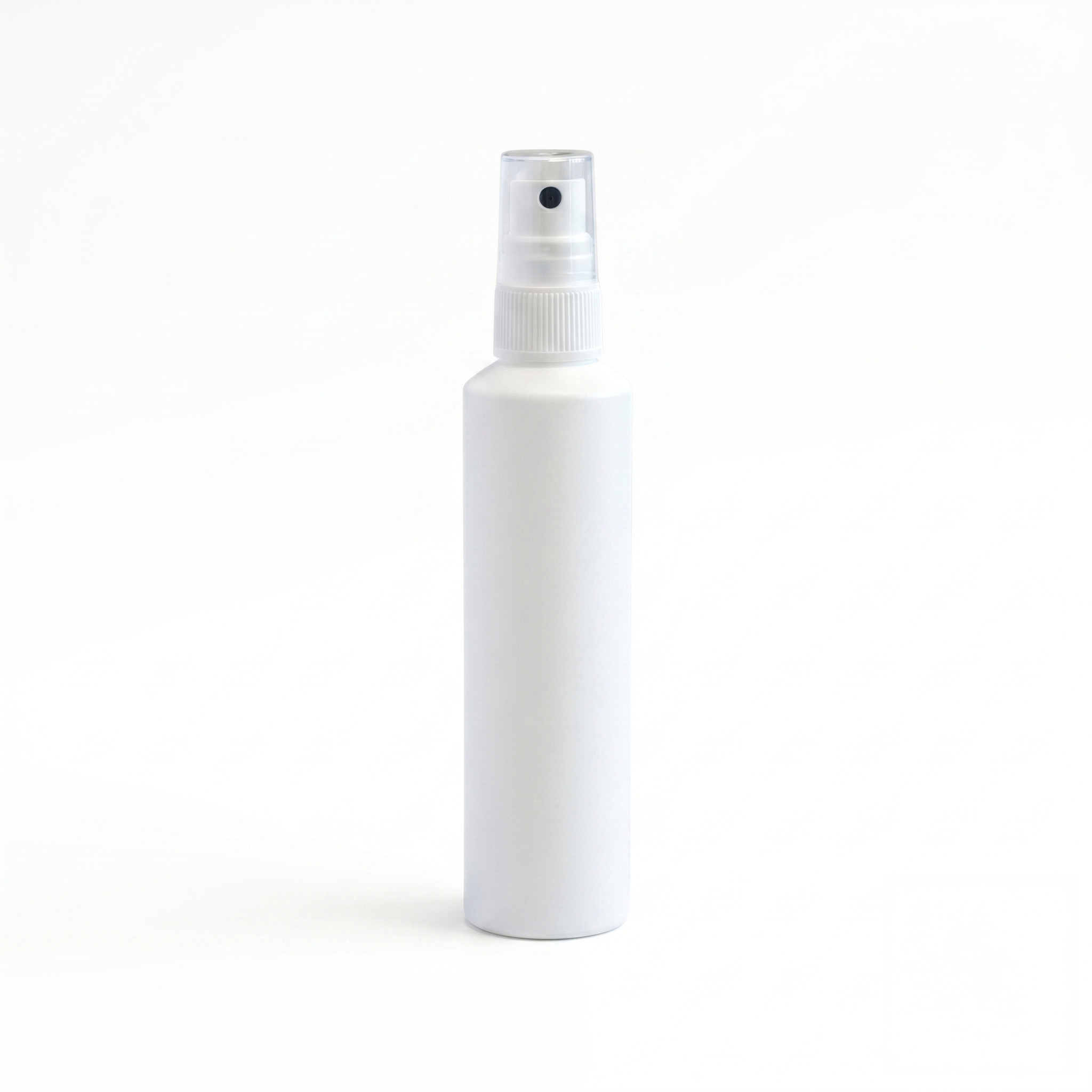 Sprühflasche 100 ml | HDPE Weiß | Feinzerstäuber mit Schutzkappe