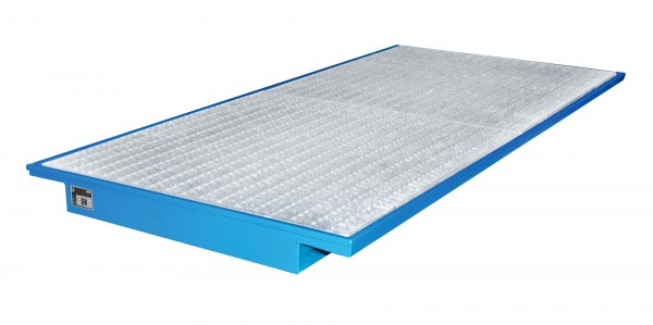 EHW 2700, lackiert - lichtblau 2650x1250/915x130mm, Trägerlänge 2700mm, 200 Liter