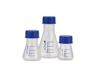 Transparenter Erlenmeyerkolben 1000 Ml Aus Kunststoff – Weite Öffnung, Dicht Schließend Für Labor & Chemie