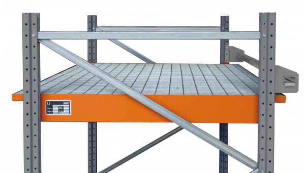 EHW 1800, lackiert - gelborange 1750x1250/915x160mm, Trägerlänge 1800mm, 200 Liter