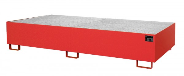 RW-GR 2700-3, lackiert - feuerrot 2650x1300x435mm, Trägerlänge 2700mm, 1000 Liter