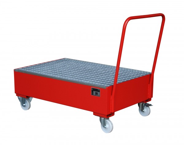 FA 2020, lackiert - feuerrot 1200x800x515mm, 2 x 200-l-Fass, 211 Liter