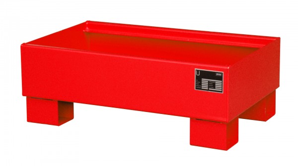 AW 60-1, lackiert - feuerrot 800x500x290mm, 65 Liter