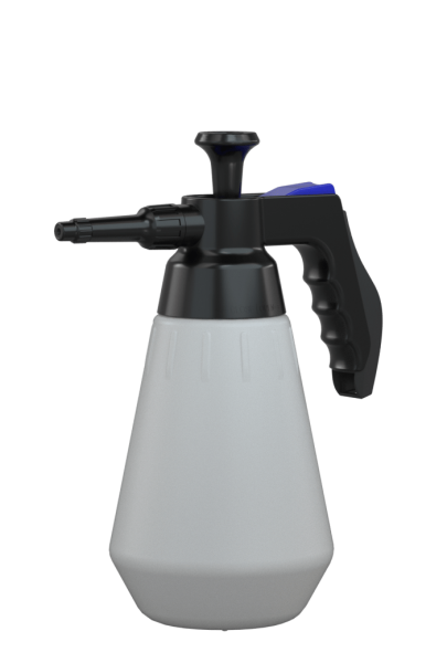 Druckpumpzerstäuber Profi 1,5L, PA, expert-EPDM blau/schwarz, ErgoGrip Behälter PE-HD weiß, Sprühkop