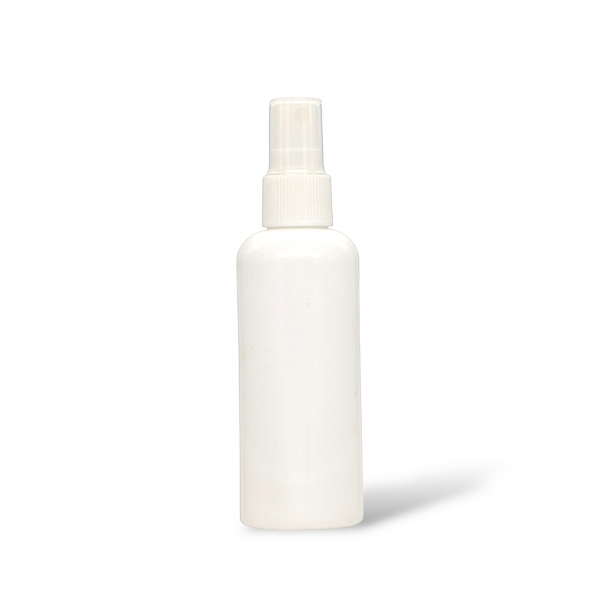 Sprühflasche HDPE 100 ml, weiß kompl. mit Zerstäuber