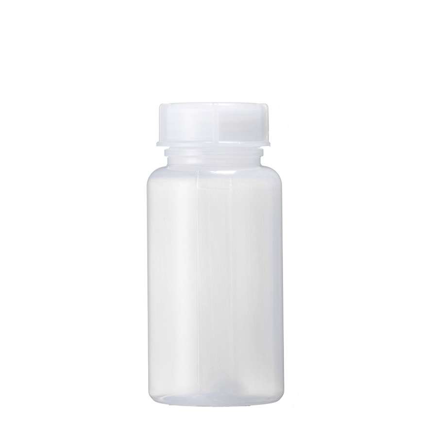 Produktbild von 2er-Pack Weithalsflasche Kunststoff 1000 Ml – Labor-Reagenzflasche Mit Skala, Dichtem Deckel & Weiter Öffnung, Chemikalienbeständig