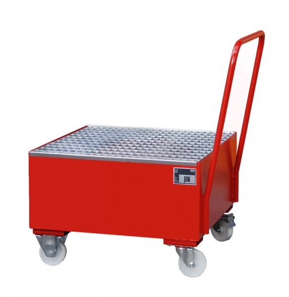 FA 2004, lackiert - feuerrot 800x800x610mm, 1 x 200-l-Fass, 203 Liter