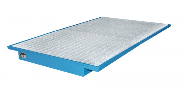 EHW 2200, lackiert - lichtblau 2150x1250/915x140mm, Trägerlänge 2200mm, 200 Liter