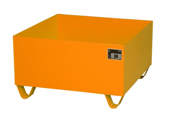 AW 2000, lackiert - gelborange 800x800x460mm, 210 Liter