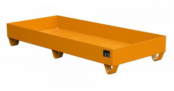 AW 2048, lackiert - gelborange 1800x800x275mm, 217 Liter