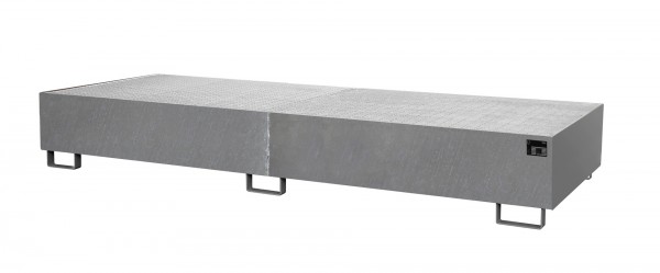RW-GR 3600-3, feuerverzinkt 3550x1300x355mm, Trägerlänge 3600mm, 1000 Liter